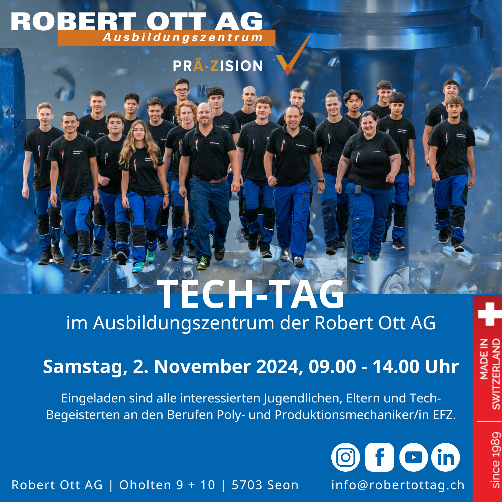 Tech-Tag Robert Ott AG