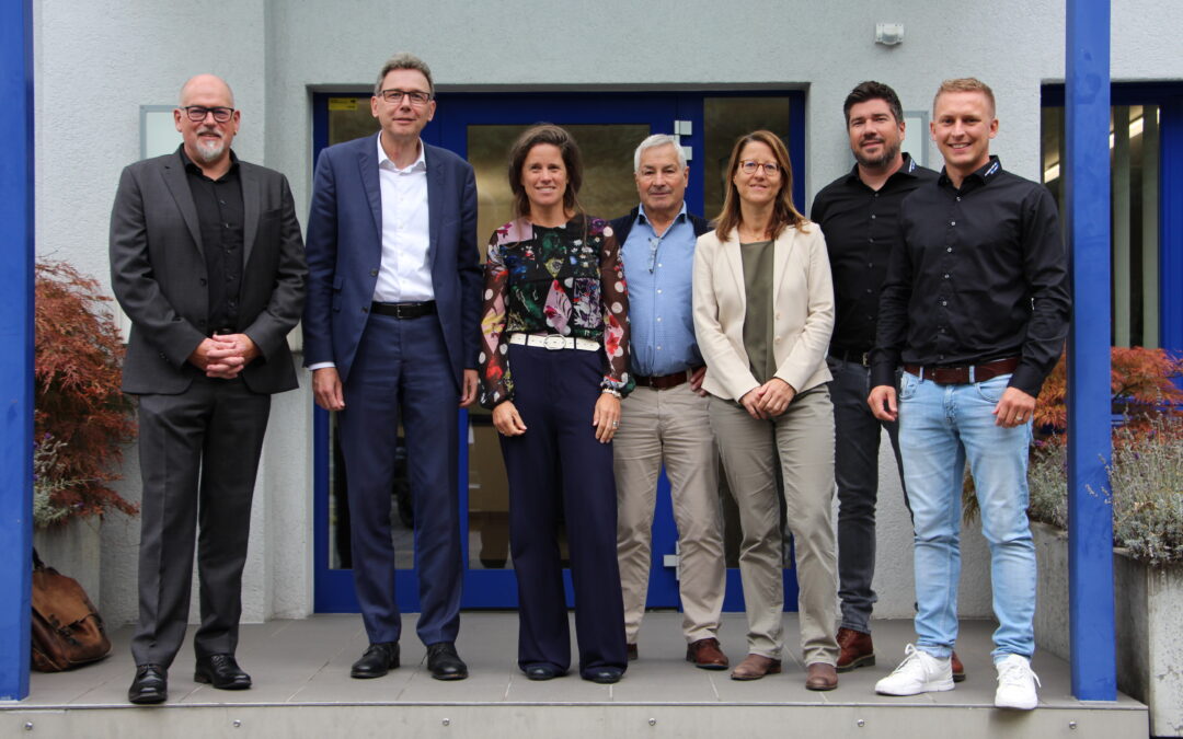 Hoher Besuch bei der Robert Ott AG