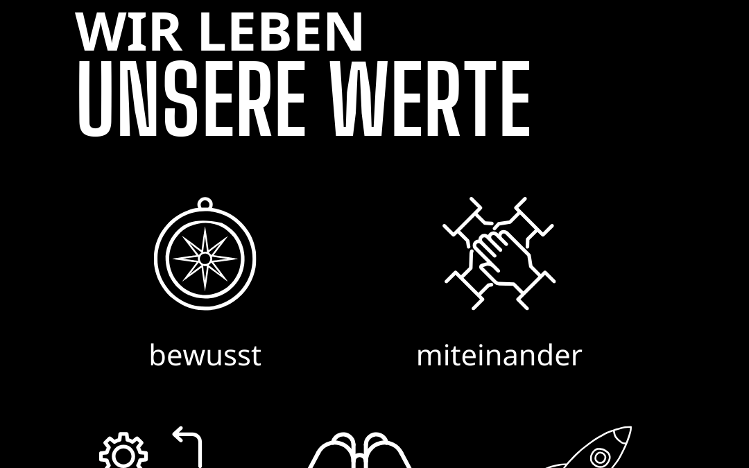 Unsere Werte. Unser Anspruch.